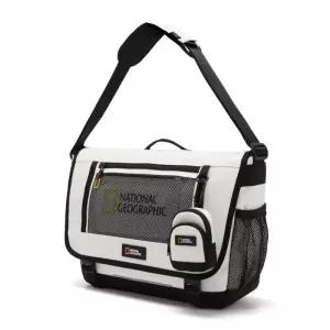내셔널지오그래픽 NATIONALGEOGRAPHIC N255ACR510 파치 메신저백 WHITE N255ACR510010 134365