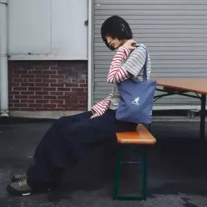 [캉골](신세계 사우스시티)에센셜 X 스몰 에코백 0061 블루