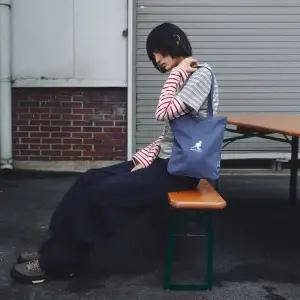 [캉골](의정부점)에센셜 X 스몰 에코백 0061 블루