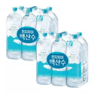 백산수 (유/무라벨 랜덤) 2L x 12개