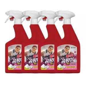 홈스타 맥스프레쉬 뿌리는 곰팡이 싹 곰팡이 제거제 500ml 4개
