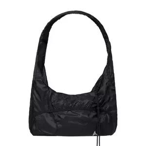 로아 26SS 블랙 라키 패커블 노트 숄더백 YBUW219FA13 BLK0001