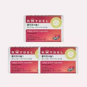 레이델 폴리코사놀5 200mg 30정 3개