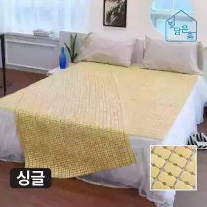빛담은홈 솔리드 마작자리 싱글 90x180/봄 여름 침대 거실 매트 돗자리 카페트 러그 대나무자리
