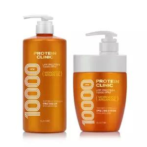 엘라스틴 프로틴클리닉 고영양 샴푸 1000ml + 트리트먼트700ml 586563