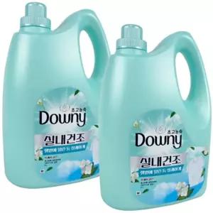 다우니 초고농축 실내건조 엑스퍼트 프레시클린 섬유유연제 본품 4L 2개