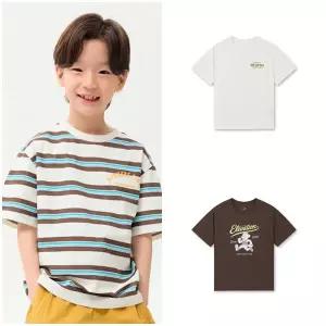 [대구백화점] [탑텐키즈]공용) 에슬레틱 퀵드라이 그래픽 T(MKG3TS3402)