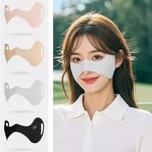 스포츠자외선마스크 여성 나비날개 자외선차단 골프 하프 광대 마스크