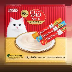 이나바 챠오츄르 고양이간식 대용량 14g 90개
