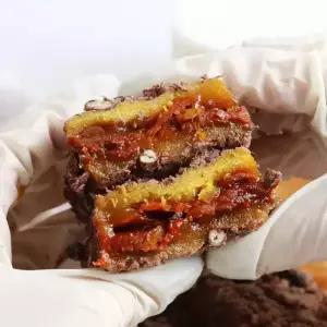 찹쌀로만든 쫀득진한 호박고지 찰시루떡 1kg 늙은호박