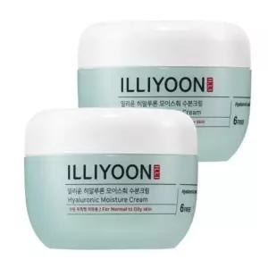 일리윤 히알루론 모이스춰 수분크림 워터리향 100ml 2개