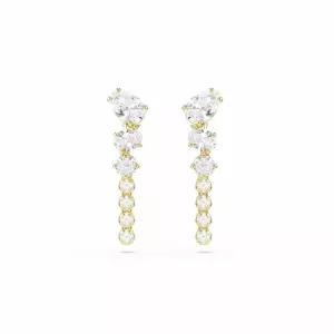 SWAROVSKI [스와로브스키/정품] Mesmera 골드 톤 드롭 귀걸이 5747936
