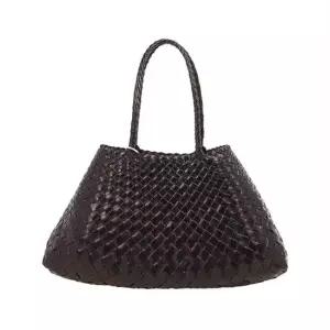 드래곤디퓨전 FW26 여성 산타 크로체 빅 토트백 8892 DK BROWN