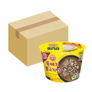 (오뚜기) 컵밥 12개입 320g (BOX) 뚝배기불고기밥 부품 자재 소모품 파츠