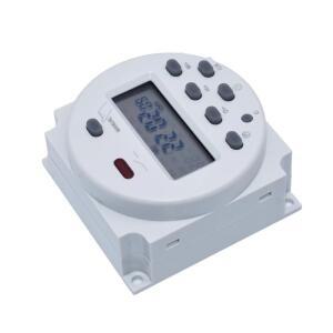 CN101A 마이크로컴퓨터 디지털 타이머 릴레이 스위치  12V/24V/220V AC/DC 프로그래밍 가능 시간 제어