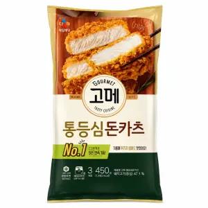 CJ 고메 바삭튀겨낸 통등심돈카츠 450g X 4개