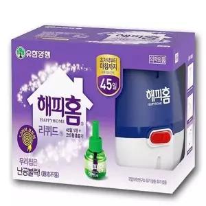 [핫트랙스]해피홈 리퀴드 유한 훈증기 코드형 세트 리필액 SNM(WFP8H0S)