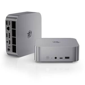 BEELINK SER8 미니 PC AMD RYZEN 7 8745HS(8C / 16T 최대 4.9GHZ) 32GB DDR5 RAM 1TB PCLE 4.0 SSD 데스크톱 컴퓨터 지원 4K@144HZ 트리플 디스플레이 WIFI6 BT5.2 HDMI+DP USB4
