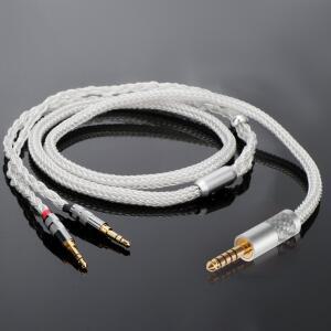 Hifiman 평면 마그네틱 헤드폰용 16코어 순은 업그레이드 케이블: Sundara  Ananda  Arya  HE400i  호환 가