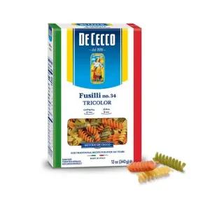 푸실리 생면 스파게티면 데체코 500g 3색 건면 no.34 파스타면