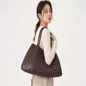 드래곤디퓨전 수입) 26FW 산타 크로체 빅 여성 토트백 8892 DK BROWN