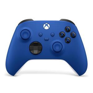 XBOX 무선 게임 컨트롤러 쇼크 블루 콘솔, PC, 클라우드 장치 텍스처 그립 무선, 블루투스, USB-C 연결