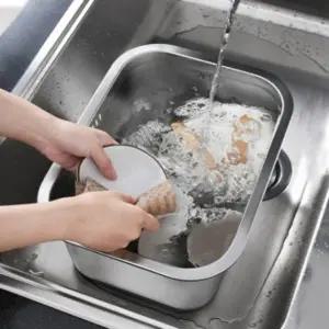 키친아트 CI372510 대용량 스텐 설거지통 10L 싱크대 설거지 주방용품