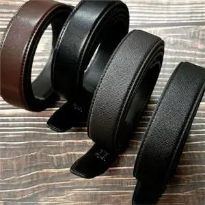 남성 소가죽 벨트 끈 유공110cm 소가죽 벨트 끈 교체용 수제 천연 유공 핸드메이드