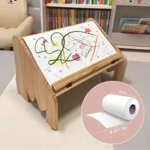 국산 유아용 키즈데스크 롤페이퍼 그림 책상 어린이 독서대