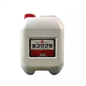 부천 몽고 진간장 13L/가공/식품/가성비/요리/대용량/간장/필수품/간단/감칠맛/나는/감칠/국물맛/업소/말통