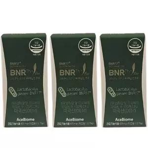 BNR17 유산균 다이어트 비에날씬 프로 425mg x 30캡슐, 3개 / N U