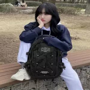 CGP 아치 로고 백팩 34L-블랙