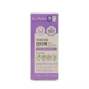 [기타] 닥터파이토 덴티백 PRO 구강유산균 1g x 30정 X 1박스 I SH
