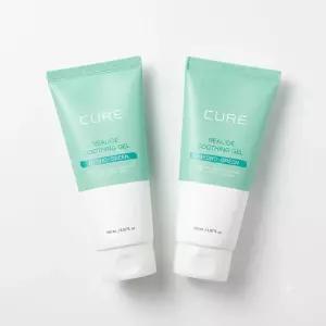 김정문알로에 큐어 알로에 수딩젤 150ml 2개