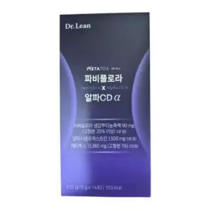 닥터린 파비플로라 알파CD 알파시클로덱스트린 15g x 14포 6개