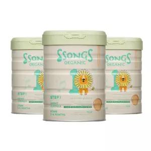 쏭스오가닉 아기분유 베이비 골든라벨 1단계 750g 3캔 BNS
