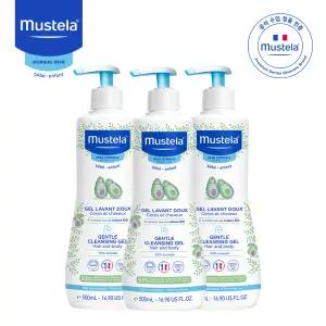 무스텔라 젠틀 클렌징 젤500ml 3개