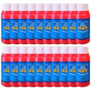 삼현제약 아세톤 100ml x 20개 네일케어 리무버 메니큐어 제거제 네일샵 클린져 화공약품 손톱관리 페인트제거