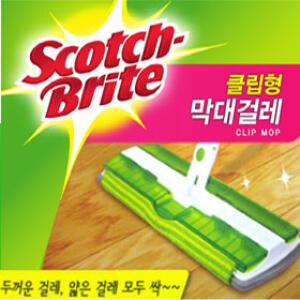3M/클립형막대걸레청소기/청소용품/밀대걸레/막대걸레청소기/물걸레청소포/정전기청소포/바닥먼지/물걸레청