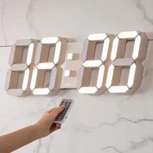 국산 루나리스 그랑데 GPS 수신 LED 벽시계 54cm 크림화이트