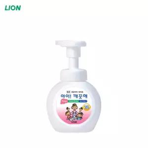 아이깨끗해 손세정제 레몬향 250mL 용기 1EA/물비누/손/세정제/리필/핸드/워시/거품/비누/버블/손세정