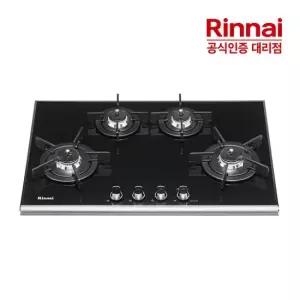 빌트인 4구 와이드 가스레인지 RBR-P4400 펄크리스탈 CJO