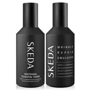 스케다 남성용 링클 리페어 에멀젼 135ml + 화이트닝 에센셜 토너 135ml 세트