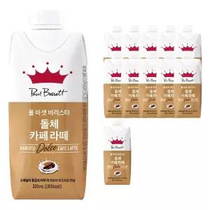 폴바셋 바리스타 가성비 대용량 돌체 카페 라떼 330ml 12개
