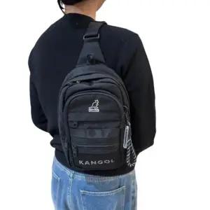 [국내정식매장] 캉골 가방 Kangol 아이콘 퀀텀 슬링백 1357 블랙 크로스백