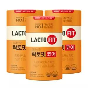 종근당건강 락토핏 코어 60포 3통 (6개월분)