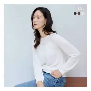 엘비엘 LBL 런칭가 원시스루블록 홀가먼트 롱슬리브 니트3종 1195162
