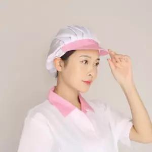 위생모자 식당 급식 반망사 천모자 청결 단체용