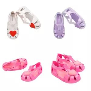 [토박스](천안아산점) 26SS 신상품 미니멜리사 힙 하트 발레리나 베이비 MSKCG2TSHB11 (120MM-170MM)