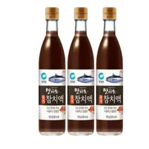 맛선생 꽃게 참치액 950g X3개